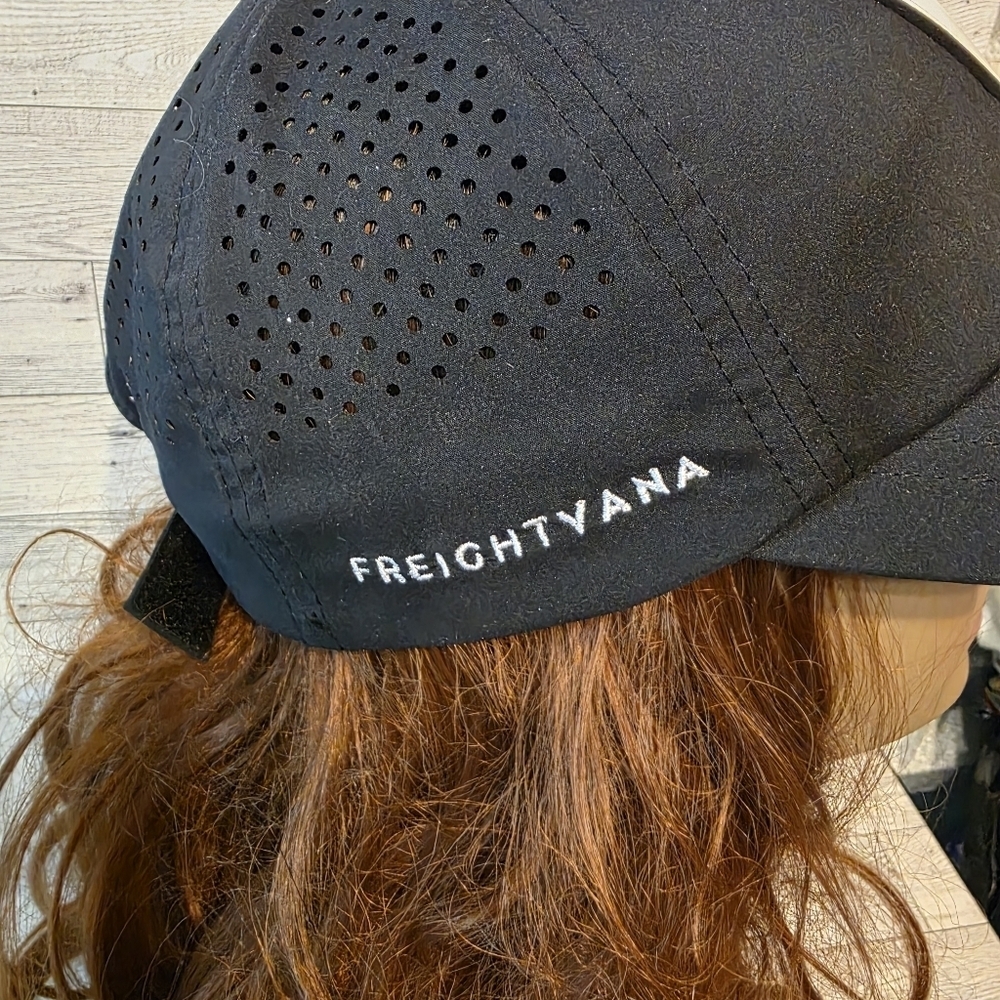Sleek Black Logo Cap - Picture 4 of 5